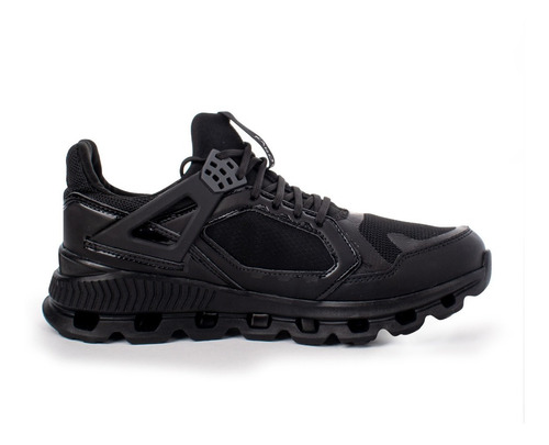 Imagen 4 de 6 de Tenis Para Correr Hombre Karosso Negro Kn100