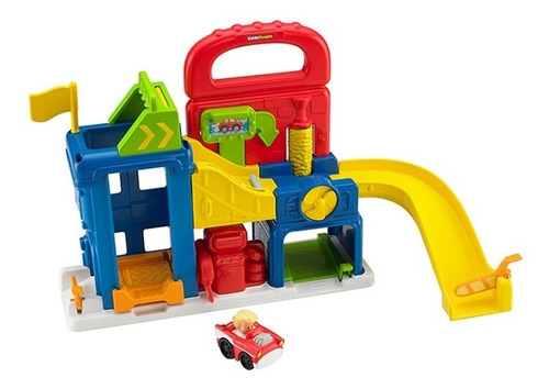 Imagen 1 de 9 de Little People Garage - Fisher Price - Little People Bft92