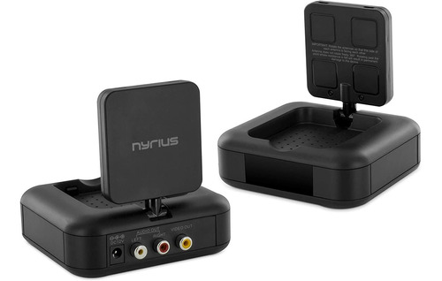 Nyrius Transmisor De Audio Y Vídeo Inalámbrico De 4 Canal