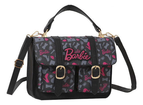 Barbie Moda Portátil Un Hombro Crossbody Bolso Versátil