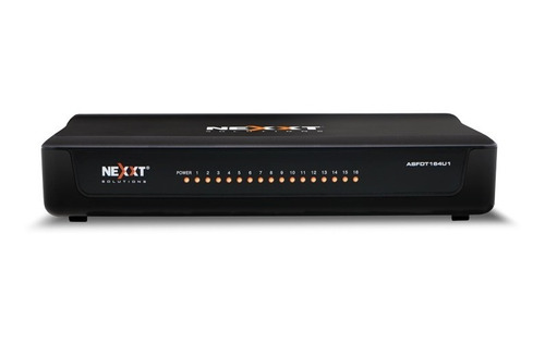 Switch 16 Puertos Nexxt Asfdt164u1 Naxos1600 10/100mbps