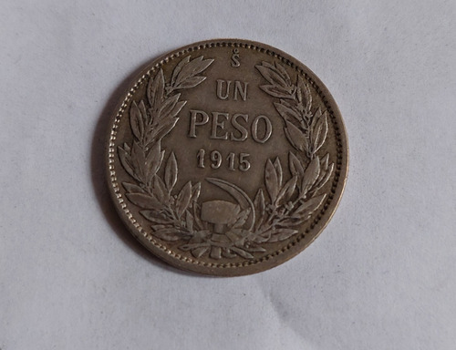 Moneda Un Peso 1915