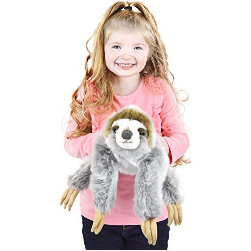 Viahart Siggy The Threetoed Sloth Baby  Peluche De 9 Pulgad