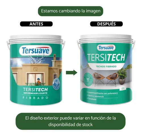 Membrana Liquida Tersuave Fibrada Tersitech X 20 Kgs - Mix