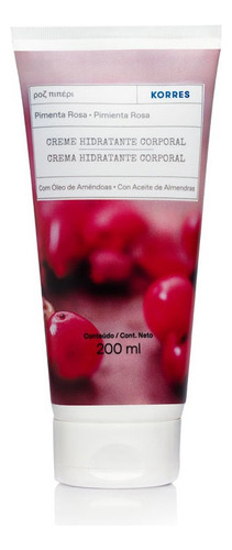 Korres Pimenta Rosa Creme Hidratante Deo Corporal 200ml