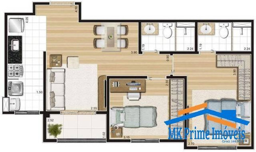 Imagem 7 de 15 de Apartamento Living Magic 2 - Osasco - 2130