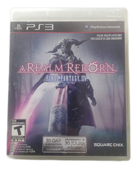 Ps3 Final Fantasy Xiv: A Realm Reborn Completo Com Manual (Usado)