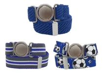 Comprar Combo 3 Cintos Cinturones Elástico Bebe Nene Hebilla Circulo