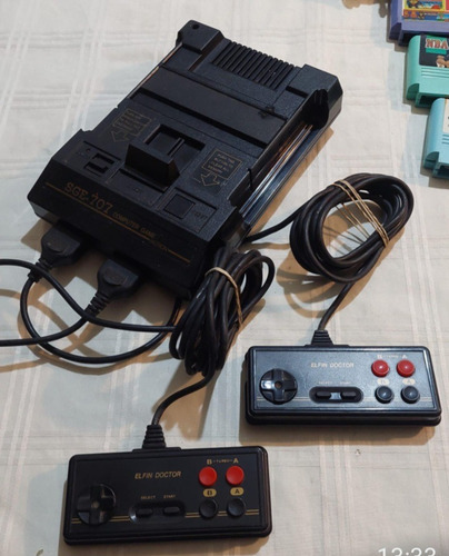 Consola Family Sge 707 Completa Funcionando Negro (Usado)