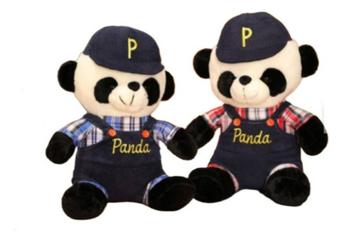 Oso De Peluche Panda Con Traje 