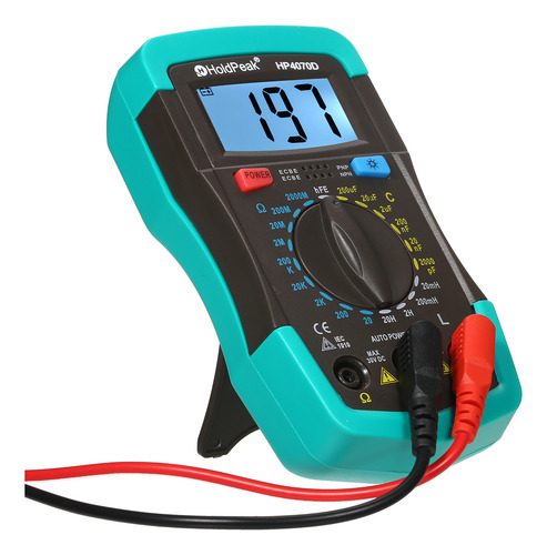 Multímetro Mini Hp4070d Holdpeak De Resistencia De Inductanc