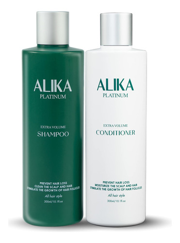 Alika Set De Champu Y Acondicionador Para El Crecimiento Del