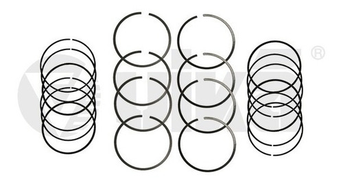 Kit Anillos X Piston Vw Polo Vento 2.0 Tfsi 2006-2015