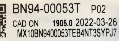 Main Samsung Bn94-00053t / Bn41-02852e / Modelo Un58tu700dfx (Usado)