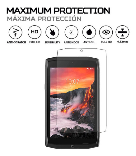 Protector De Pantalla Antishock Tablet Crosscall Core-t4