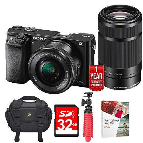 Camara Digital Sony Alpha A6000 Mirrorless Camera ( 16-50mm 