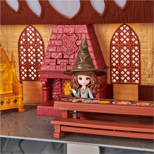 Harry Potter, Mini Castillo De Hogwarts Con Luces Y Sonido