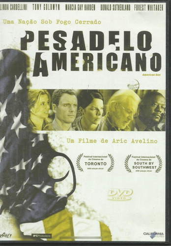 Dvd - Pesadelo Americano - Donald Sutherland - Lacrado