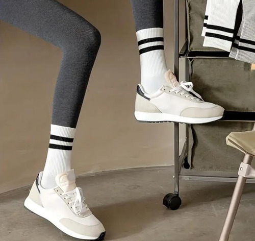 6 Pares Calcetines De Algodón Para Hombre Y Mujer,