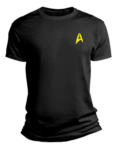 Playera Star Trek Emblema En El Pecho