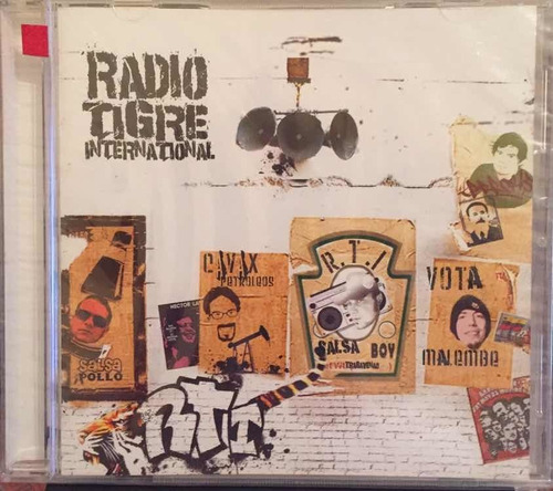 Cd - Radio Tigre Internacional / Radio Tigre. Original, New.