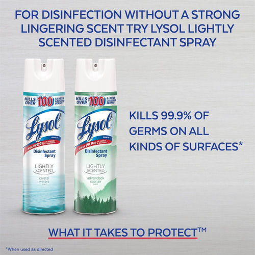 Spray Desinfectante Lysol Sanitizante Antibacteriano 370ml L
