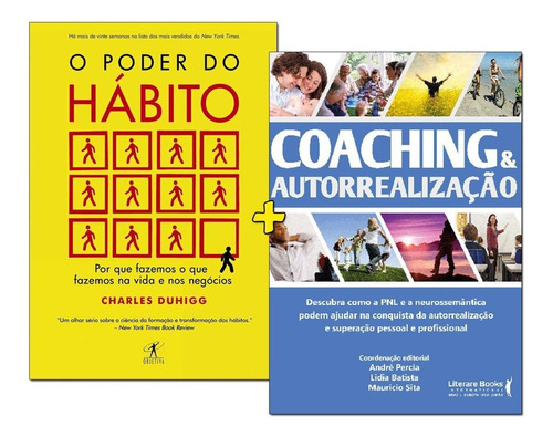 O Poder Do Habito + Coaching E Autorrealização Frete Gratis