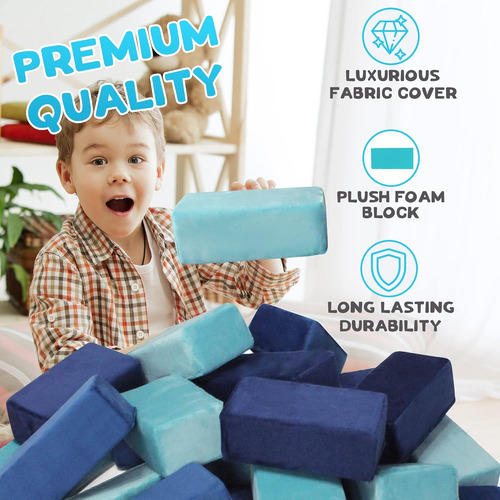 El Bloque De Construcción Original De Felpa Premium Para Niñ