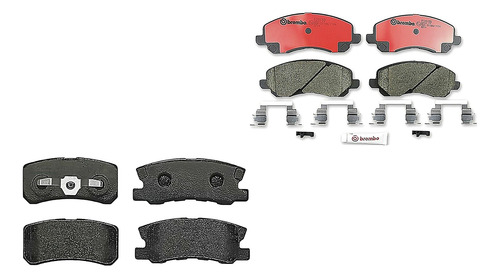 Set Balatas Bajos Metales Brembo Compass 07 - 17