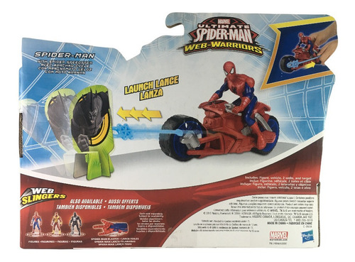 Hasbro Marvel Spider-man Web Warriors Con Aracnomotor