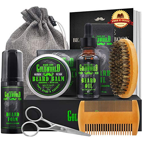 Kit De Barba, Kit De Crecimiento De Barba, Kit De Cuidado De