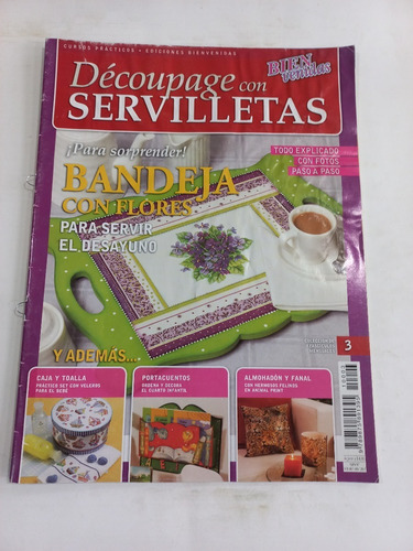 Revista Decoupage Servilletas Num.3 Sum. Foto 2 Abril 2010