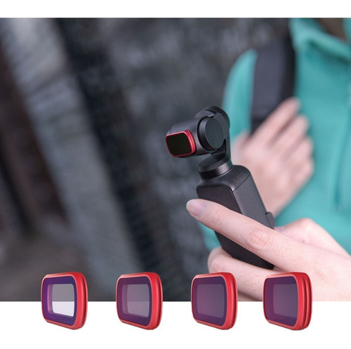 Dji Osmo Pocket Camara Gimbal 3 Axis + Kit Filtros Pro