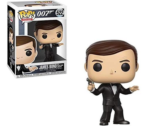Figura De Accion Funko Pop   James Bond-roger Moore