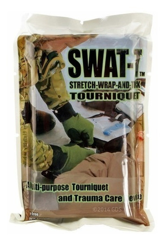 Kit Aph 1 Torniquete Swat-t + 1 Bandagem Israel + 1 Celox 2g