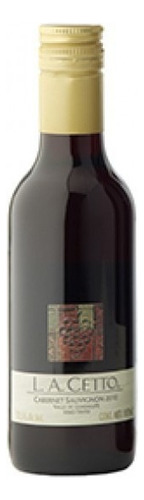 Mini Vino Tinto L.a. Cetto Cabernet Sauvignon 187ml