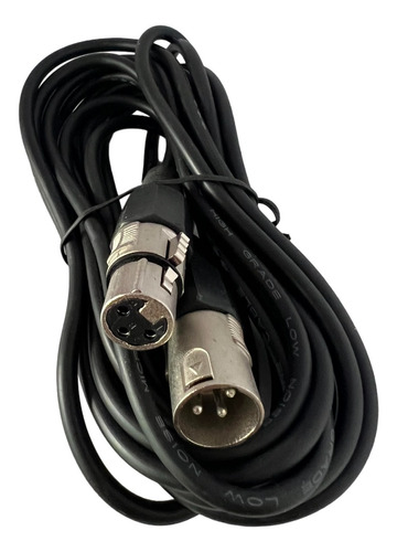 Cable Xlr Macho A Xlr Hembra 3 Pin X 5 Mts