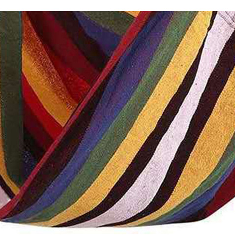 Silla Hamaca De Lona, Portátil, Cómoda, Colorida, A Rayas .