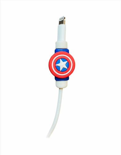 Protectores De Diseño Cable Apple Lightning iPhone  - 2 Unds