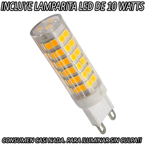Imagen 2 de 10 de Aplique Bidireccional Exterior Jardin Efecto Rayos X Led 10w