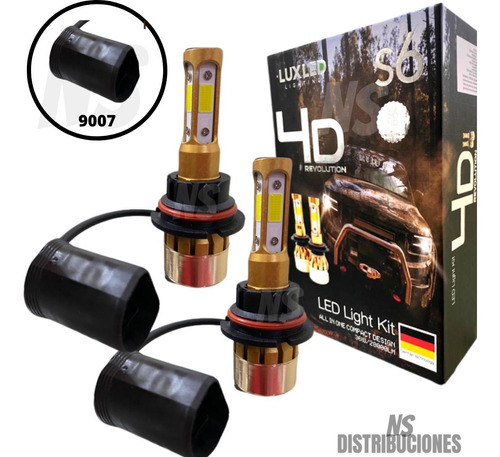 Kit Cree Led S6 4d 36w 4 Caras Revolution 12v 28000 Lm Promo