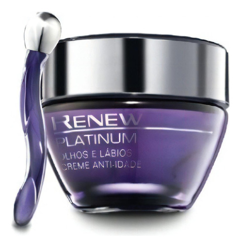 Renew Platinum Olhos E Labios Creme Anti Idade 15g Avon