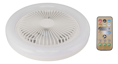 Mini Lámpara De Ventilador De Techo 2 En 1, E27, Led, 30 W,