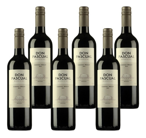 Vino Don Pascual Bivarietal Cabernet Merlot 750 Ml Caja X 6