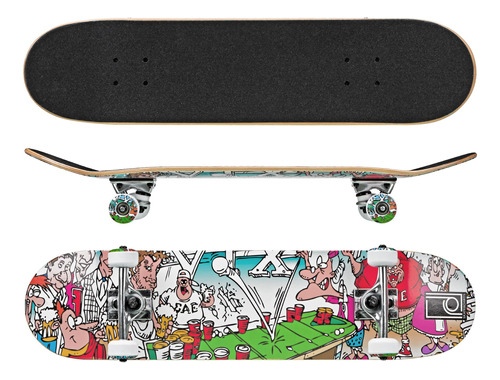 Rd Street Series Skateboard (frat House)