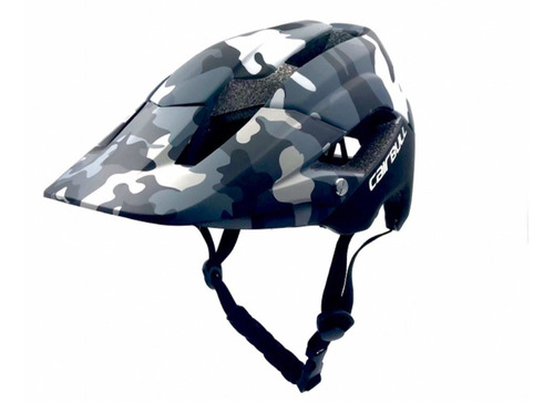 Casco de ciclismo Cairbull Terrain negro camuflaje M