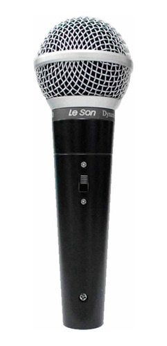 Microfone De Mão Com Fio Leson Ls50 Homologação: 25481602799