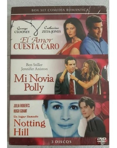 Comedia Romántica  Box Set 3 Dvds Nuevos