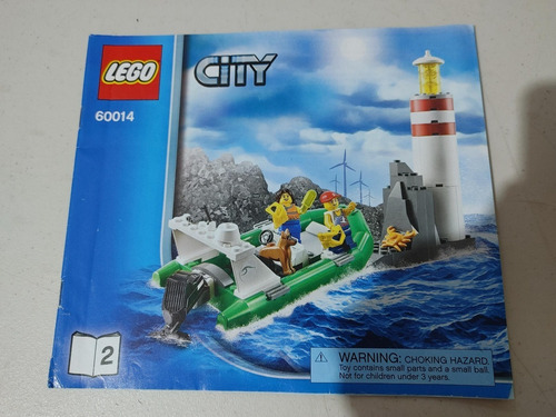 Lego City 60014 Coast Guard Patrol Solo Manual #2