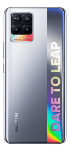Realme 8 Dual SIM 128 GB plateado cyber 8 GB RAM